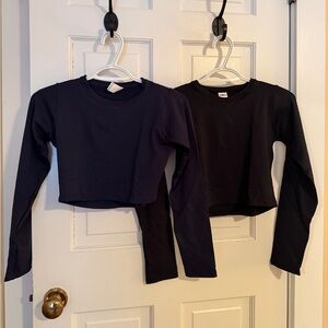 Booty by Brabants Long Sleeve Performance Crop Tops